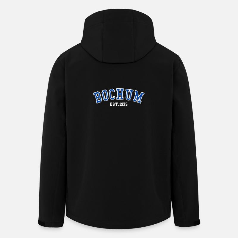Bochum Est. 1975 - Men’s Recycled Softshell Jacket by Stanley/Stella - black