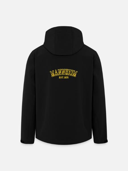 Mannheim Est 1975 - Men’s Recycled Softshell Jacket by Stanley/Stella - black