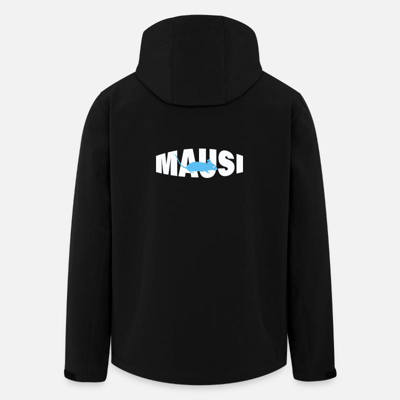 Mausi - Veste softshell homme en polyester recyclé Stanley/Stella - noir