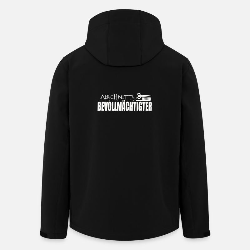 ABSCHNITTSBEVOLLMÄCHTIGTER - Recycelte Männer Softshell-Jacke von Stanley/Stella - Schwarz