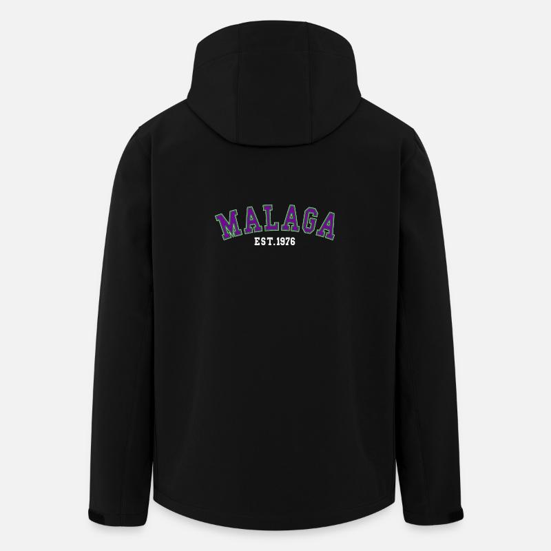 Malaga Est. 1976 - Men’s Recycled Softshell Jacket by Stanley/Stella - black
