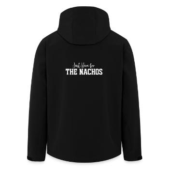 Nuit Nachos : Ici pour les Nachos - Veste softshell homme en polyester recyclé Stanley/Stella - noir - Dos - AI Model Male 185 light (185cm)