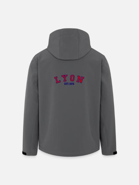 Lyon gegründet 1976 - Recycelte Männer Softshell-Jacke von Stanley/Stella - Schwarz