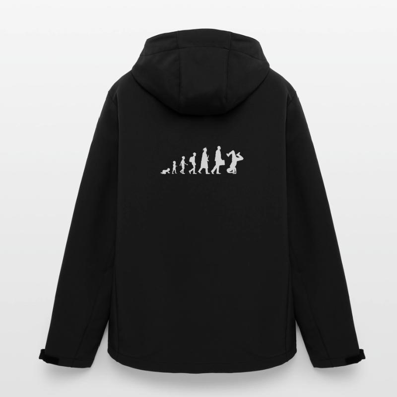 Évolution du breakdance Veste softshell homme en polyester recyclé Stanley/Stella