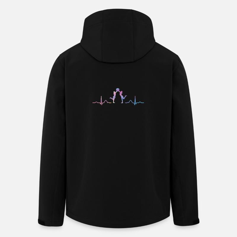 Cheerleader Cheer Mom Cheerleading - Recycelte Männer Softshell-Jacke von Stanley/Stella - Schwarz