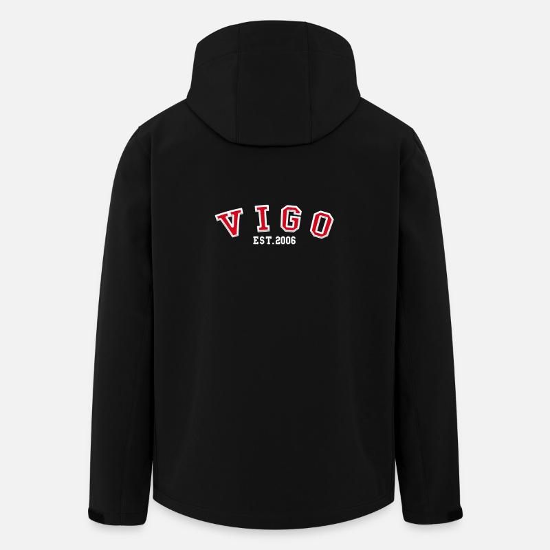 Vigo Fondée en 2006 - Veste softshell homme en polyester recyclé Stanley/Stella - noir