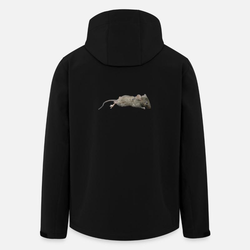 Mouse - Men’s Recycled Softshell Jacket by Stanley/Stella - black