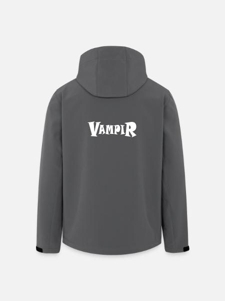VAMPIR - Recycelte Männer Softshell-Jacke von Stanley/Stella - Schwarz