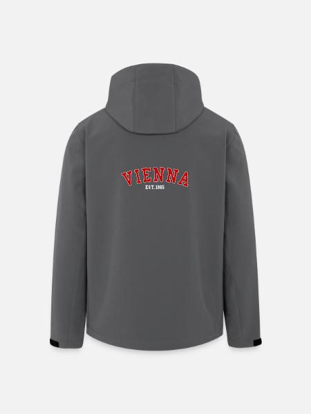 Vienna_Est_1965 - Veste softshell homme en polyester recyclé Stanley/Stella - noir