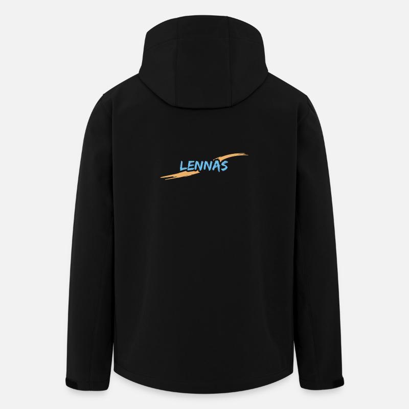 Lennas Lennas - Men’s Recycled Softshell Jacket by Stanley/Stella - black