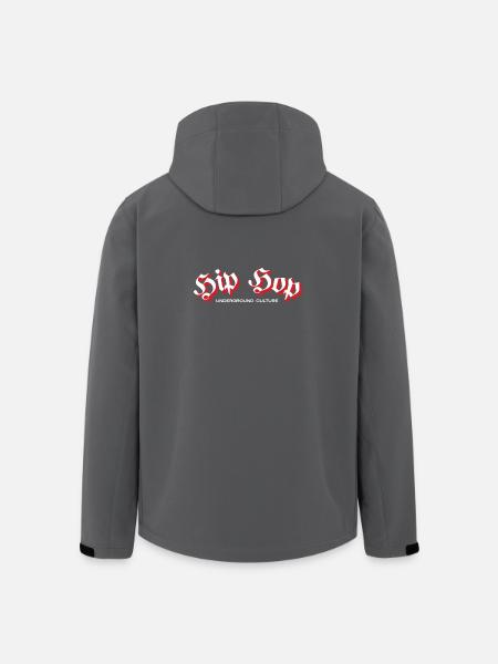 Hip-Hop-Underground-Kultur-Tee - Recycelte Männer Softshell-Jacke von Stanley/Stella - Schwarz