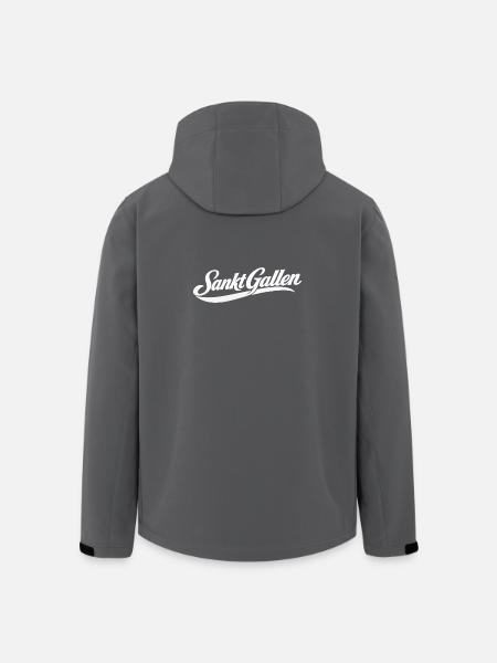 Sankt Gallen - Recycelte Männer Softshell-Jacke von Stanley/Stella - Schwarz