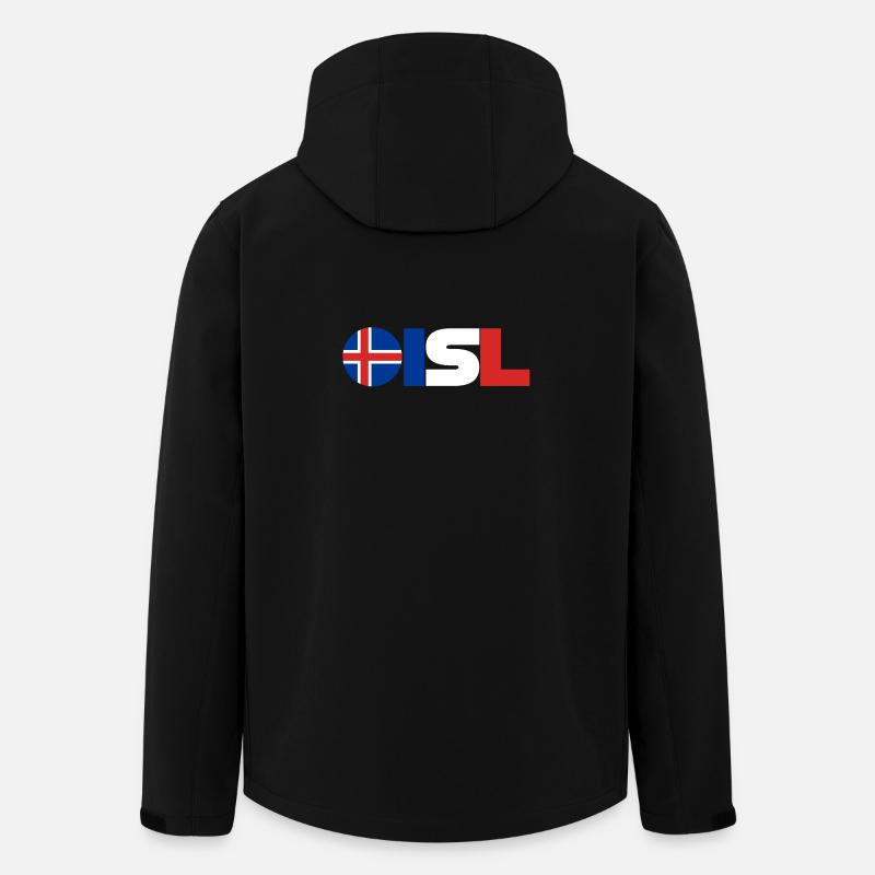 Iceland - Men’s Recycled Softshell Jacket by Stanley/Stella - black