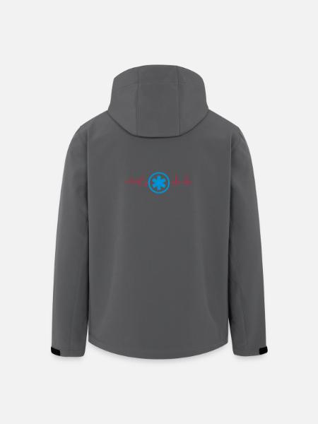 ROSC - Star of Life - Men’s Recycled Softshell Jacket by Stanley/Stella - black