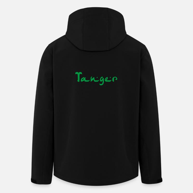 TANGER Algeria Algerien - Recycelte Männer Softshell-Jacke von Stanley/Stella - Schwarz
