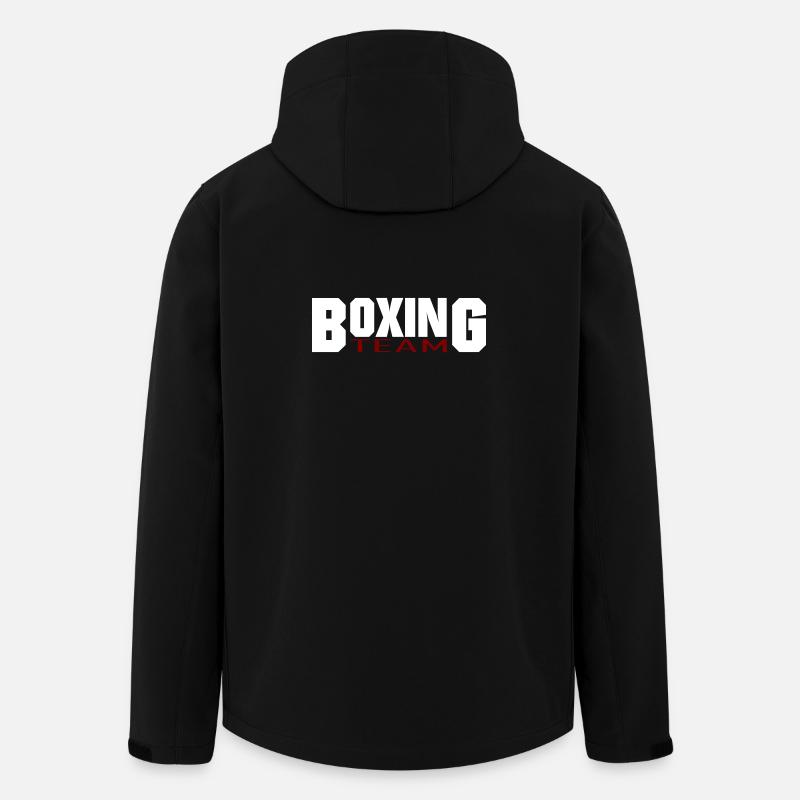 Boxing Team Design - Men’s Recycled Softshell Jacket by Stanley/Stella - black