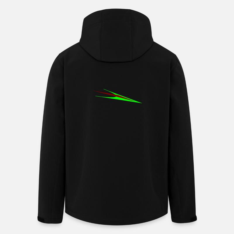 Arrow - Recycelte Männer Softshell-Jacke von Stanley/Stella - Schwarz