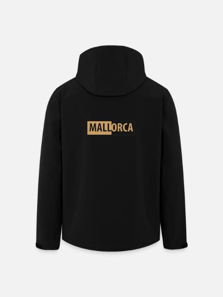 MALLorca im Kasten (beige) - Recycelte Männer Softshell-Jacke von Stanley/Stella - Schwarz
