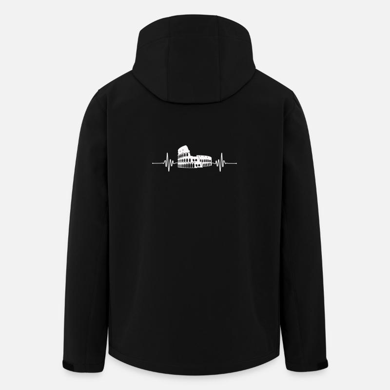 Colisée - Veste softshell homme en polyester recyclé Stanley/Stella - noir