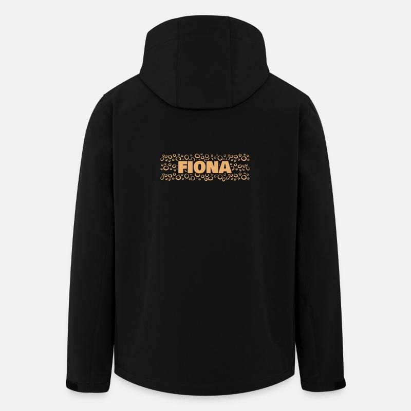 Fiona als Vorname - Recycelte Männer Softshell-Jacke von Stanley/Stella - Schwarz