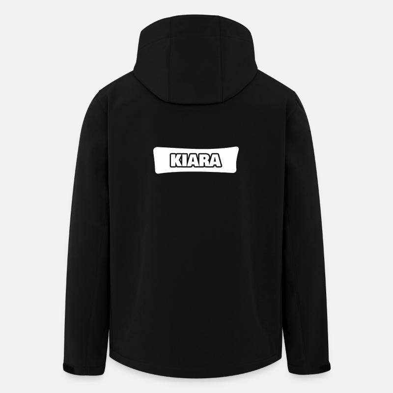 Kiara as a name - Men’s Recycled Softshell Jacket by Stanley/Stella - black