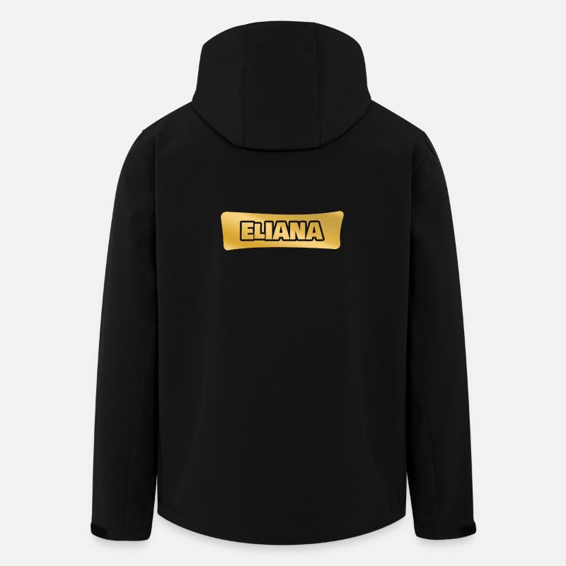 Geschenk für Eliana - Recycelte Männer Softshell-Jacke von Stanley/Stella - Schwarz