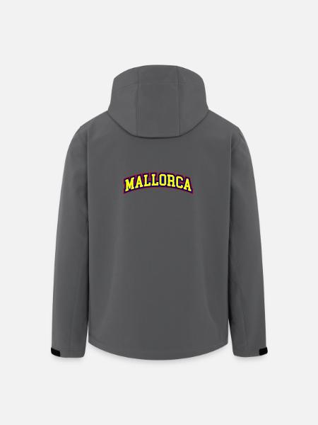 Mallorca lettering - Men’s Recycled Softshell Jacket by Stanley/Stella - black