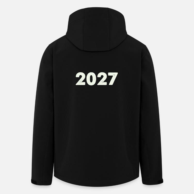 2027 - Men’s Recycled Softshell Jacket by Stanley/Stella - black
