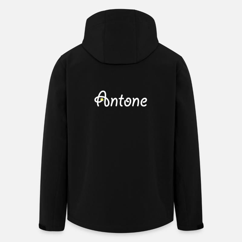 Antone - Recycelte Männer Softshell-Jacke von Stanley/Stella - Schwarz
