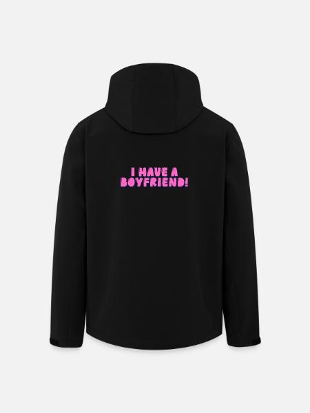 I have boyfriend! - Men’s Recycled Softshell Jacket by Stanley/Stella - black