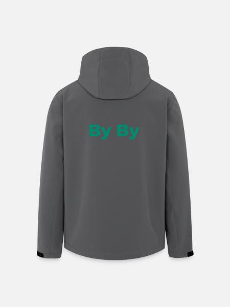 Nach Zitat-Design - Recycelte Männer Softshell-Jacke von Stanley/Stella - Schwarz