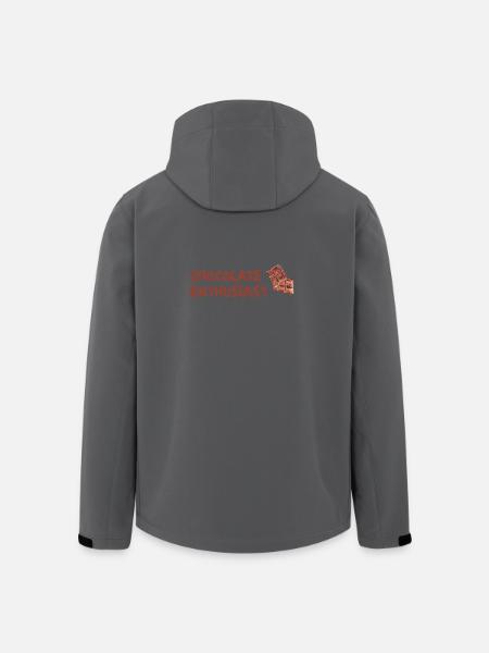 Schokoladen Enthusiast - Recycelte Männer Softshell-Jacke von Stanley/Stella - Schwarz