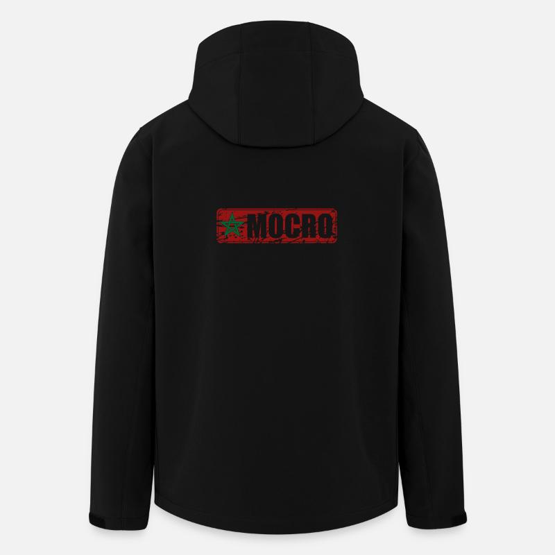 Mocro Moroccan Morocco - Men’s Recycled Softshell Jacket by Stanley/Stella - black