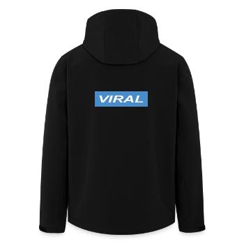 Viral - Veste softshell homme en polyester recyclé Stanley/Stella - noir - Dos - AI Model Male 185 light (185cm)