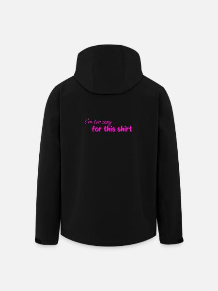 too_sexy - Men’s Recycled Softshell Jacket by Stanley/Stella - black