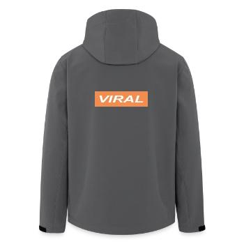 Viral - Veste softshell homme en polyester recyclé Stanley/Stella - noir - Dos - AI Model Male 185 light (185cm)