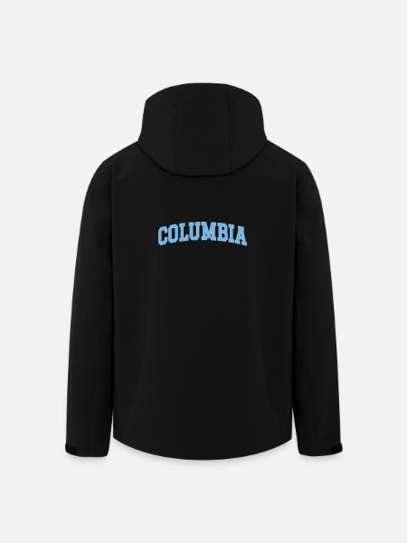 Columbia – Classic College Design - Men’s Recycled Softshell Jacket by Stanley/Stella - black