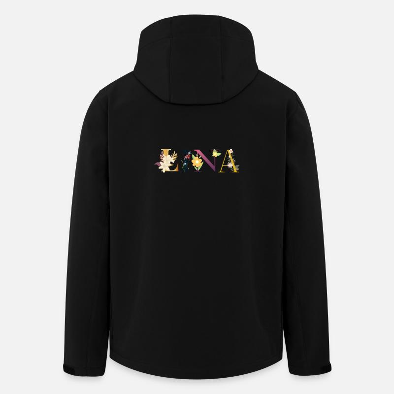 Lina - Recycelte Männer Softshell-Jacke von Stanley/Stella - Schwarz
