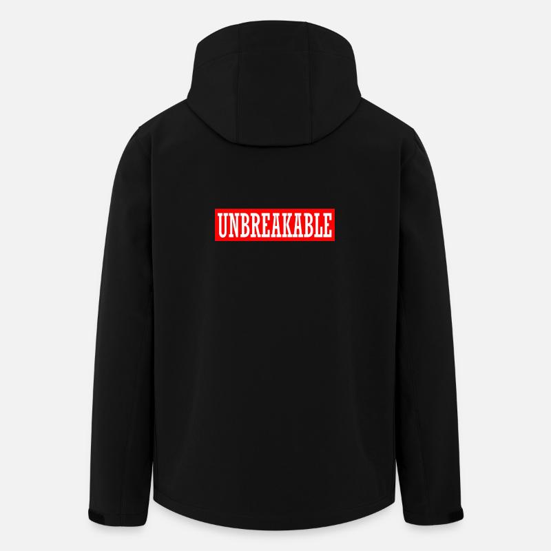 incassable imparable indomptable gymnase illégal - Veste softshell homme en polyester recyclé Stanley/Stella - noir