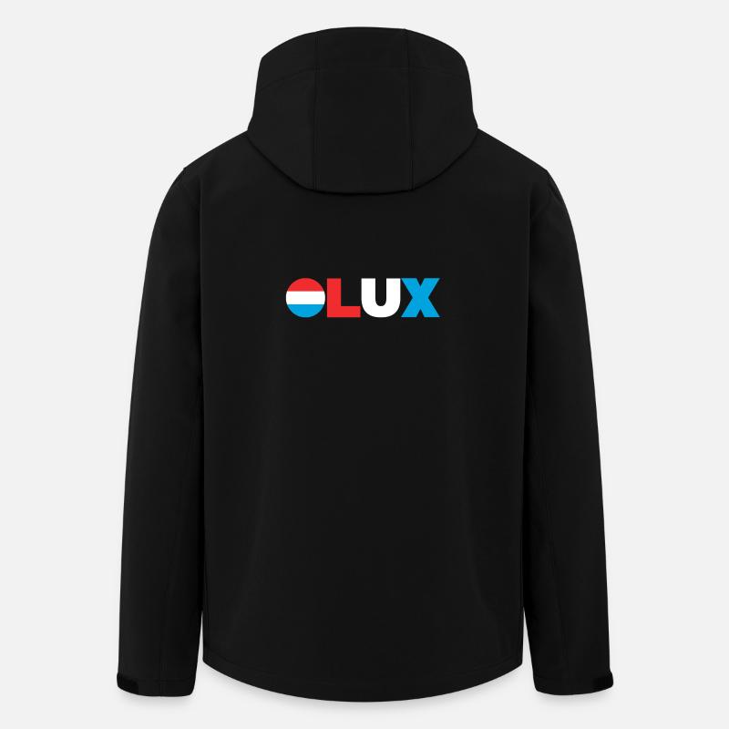 Luxembourg - Veste softshell homme en polyester recyclé Stanley/Stella - noir