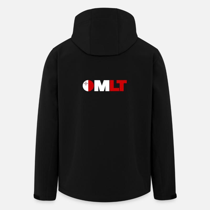 Malta - Recycelte Männer Softshell-Jacke von Stanley/Stella - Schwarz