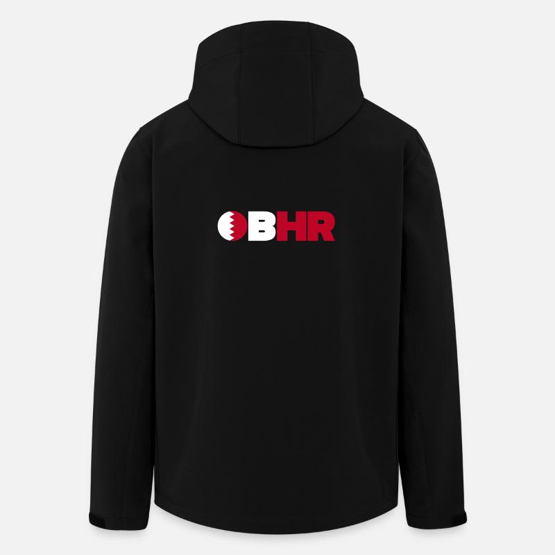 Bahrain - Men’s Recycled Softshell Jacket by Stanley/Stella - black