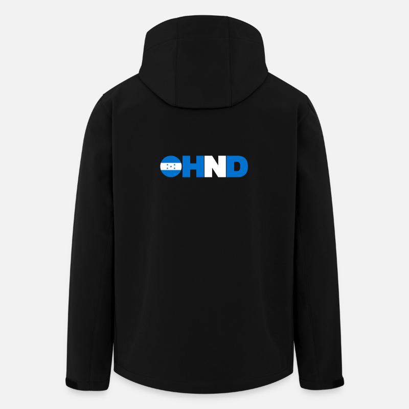 Honduras - Veste softshell homme en polyester recyclé Stanley/Stella - noir