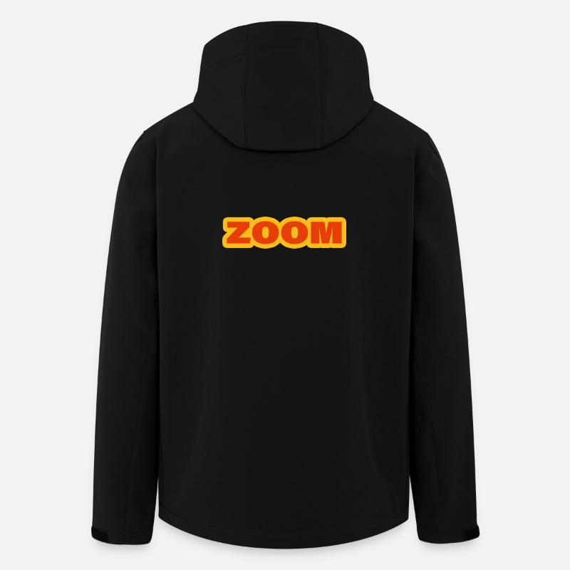 ZOOM - Men’s Recycled Softshell Jacket by Stanley/Stella - black