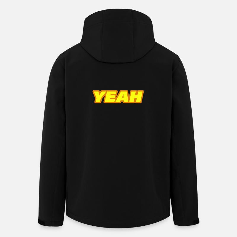 YEAH - Veste softshell homme en polyester recyclé Stanley/Stella - noir