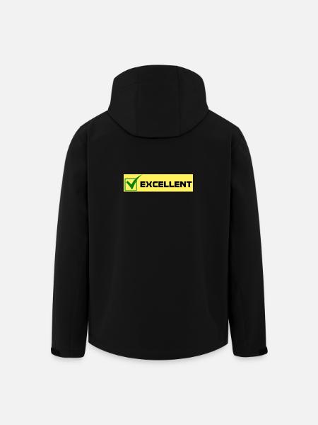 Excellent - Men’s Recycled Softshell Jacket by Stanley/Stella - black