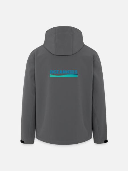 OceanKids - Veste softshell homme en polyester recyclé Stanley/Stella - noir