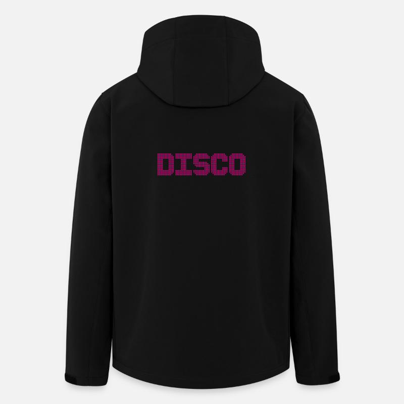 DISCOTHÈQUE - Veste softshell homme en polyester recyclé Stanley/Stella - noir