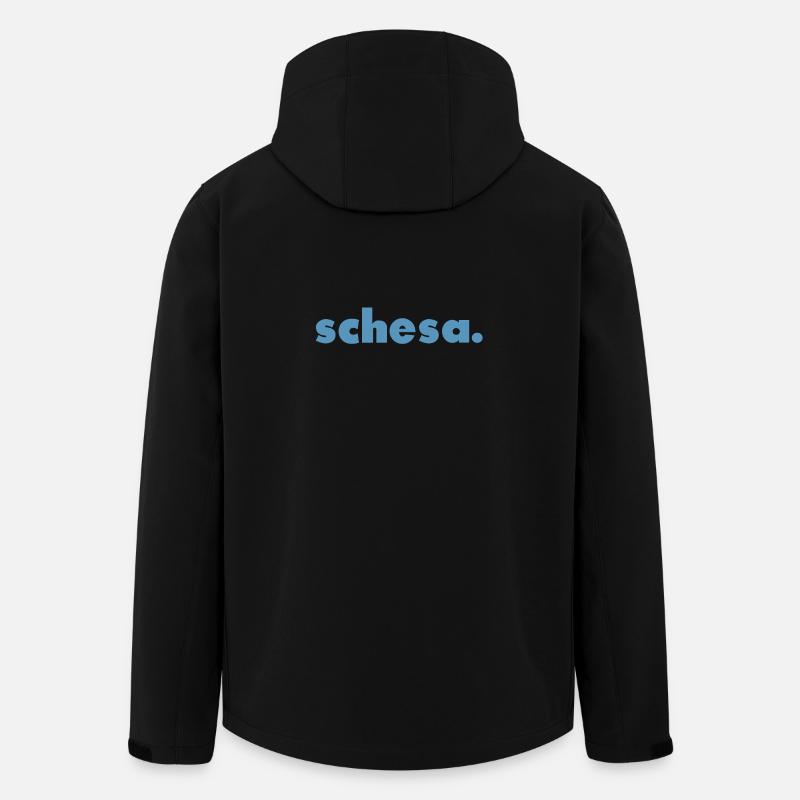 schesa. - Recycelte Männer Softshell-Jacke von Stanley/Stella - Schwarz