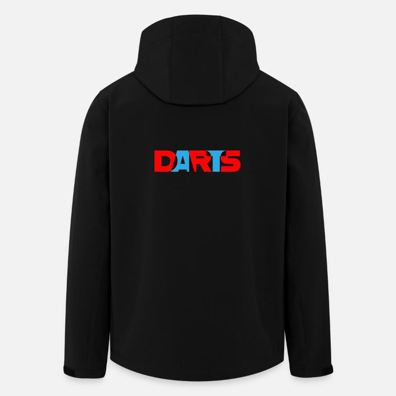 Dart, DARTS_3D_Farben - Veste softshell homme en polyester recyclé Stanley/Stella - noir